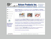 Tablet Screenshot of kelsonproducts.com